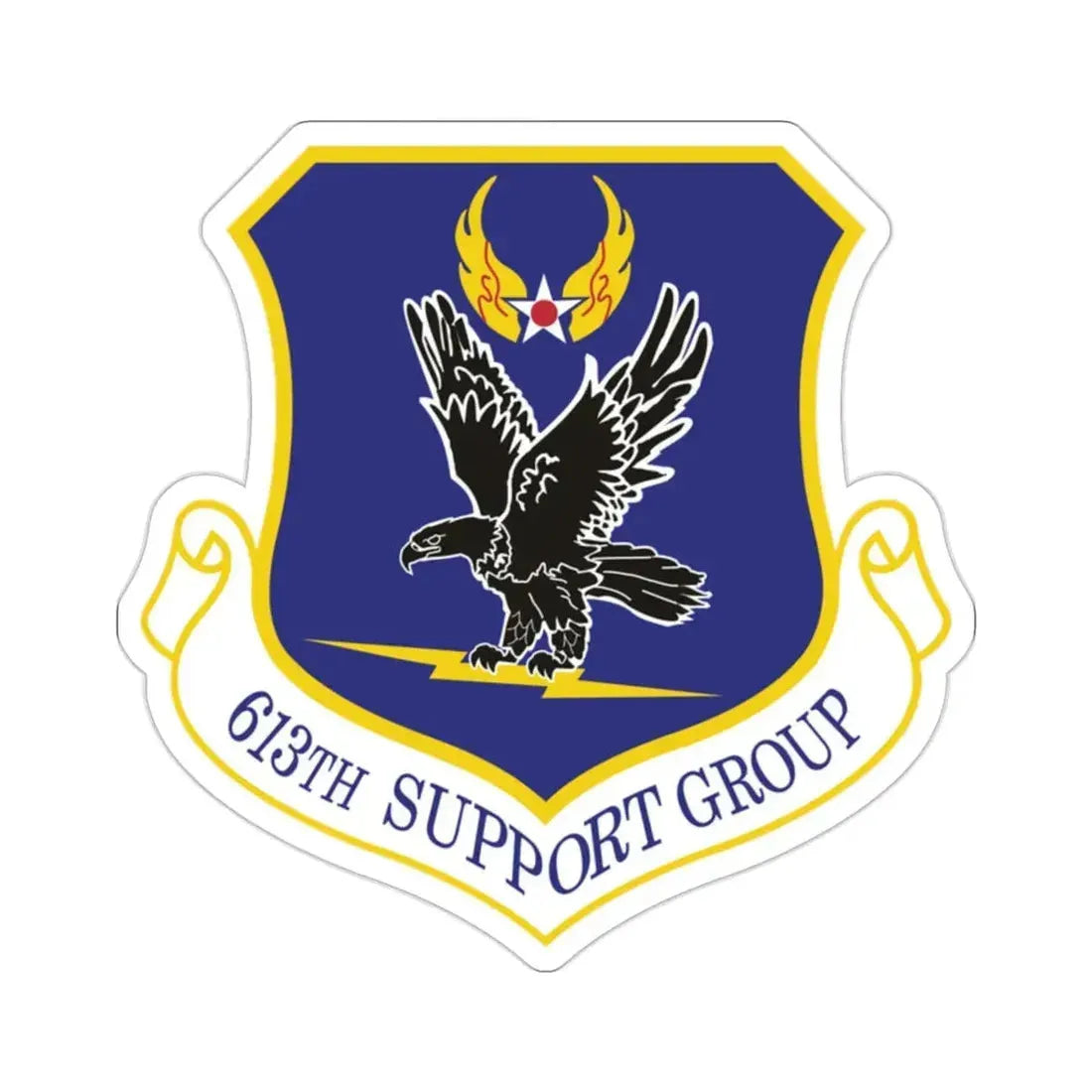 613th Support Group (U.S. Air Force) STICKER Vinyl Die-Cut Decal - The Sticker Space