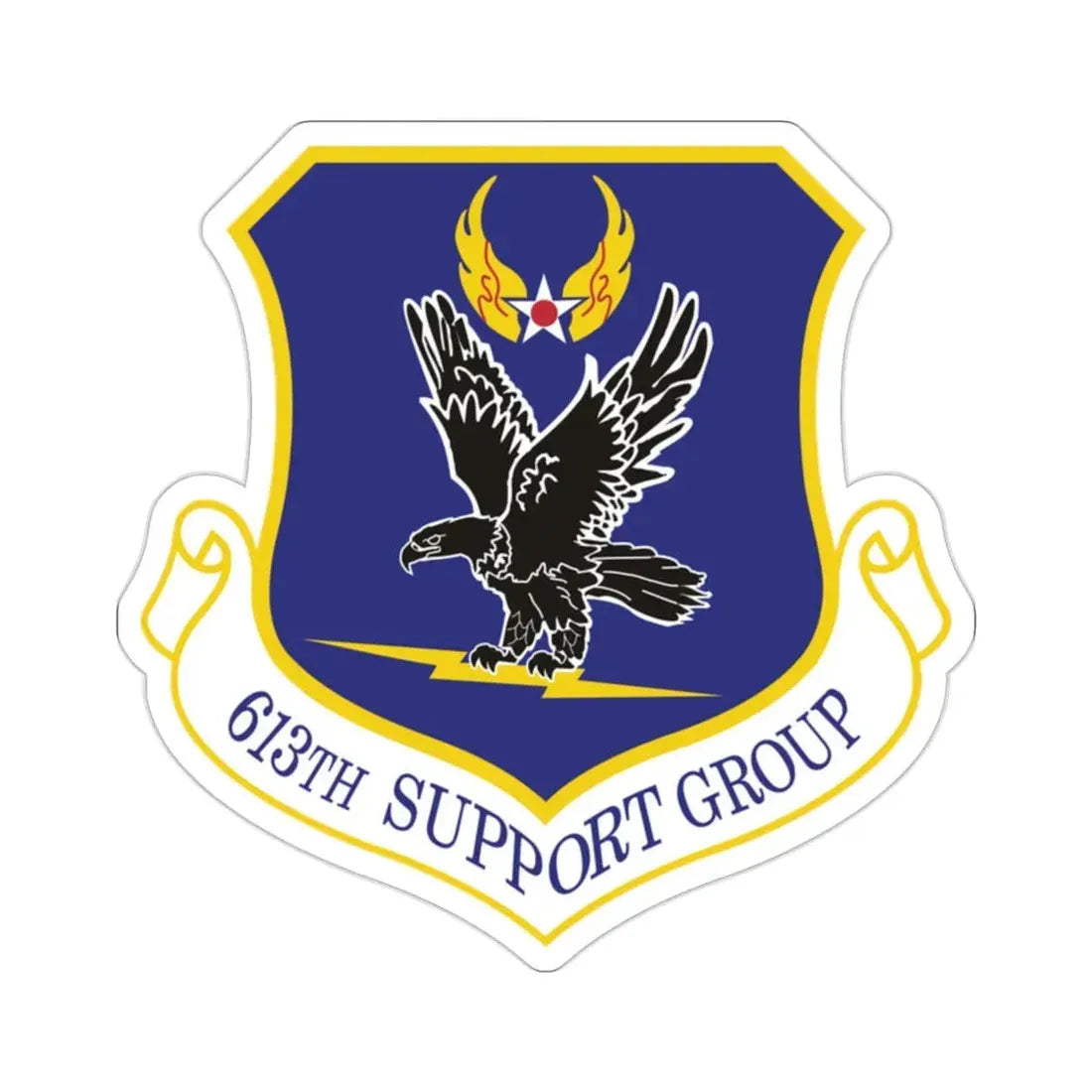 613th Support Group (U.S. Air Force) STICKER Vinyl Die-Cut Decal - The Sticker Space