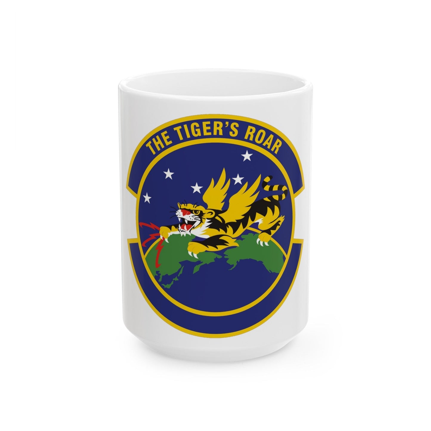 614 Air and Space Communications Squadron AFSPC (U.S. Air Force) White Coffee Mug-15oz-The Sticker Space