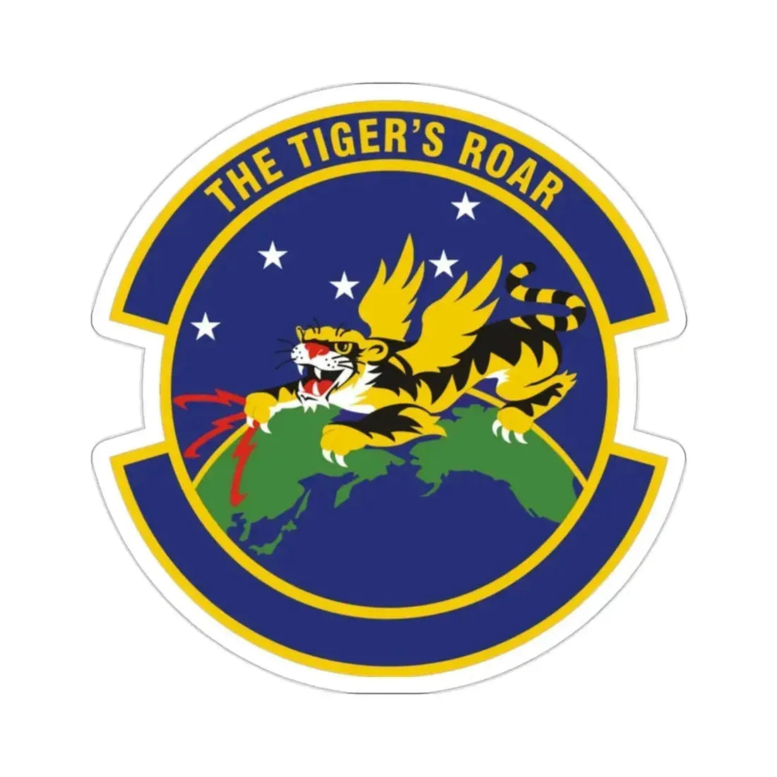 614 Air and Space Communications Squadron AFSPC (U.S. Air Force) STICKER Vinyl Die-Cut Decal - The Sticker Space