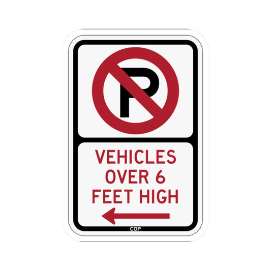 PBOT Road sign P1960L (Oregon) (Road Sign) STICKER Vinyl Kiss-Cut Decal