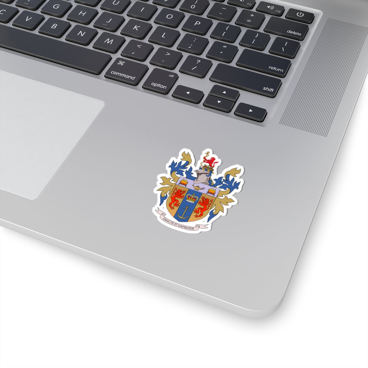 Arms of Kings College London (United Kingdom) (Coat of Arms) STICKER Vinyl Kiss-Cut Decal