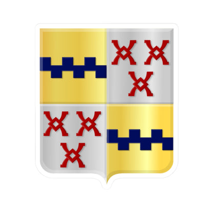 Albrandswaard en Kijvelanden wapen (Netherlands) (Coat of Arms) STICKER Vinyl Kiss-Cut Decal