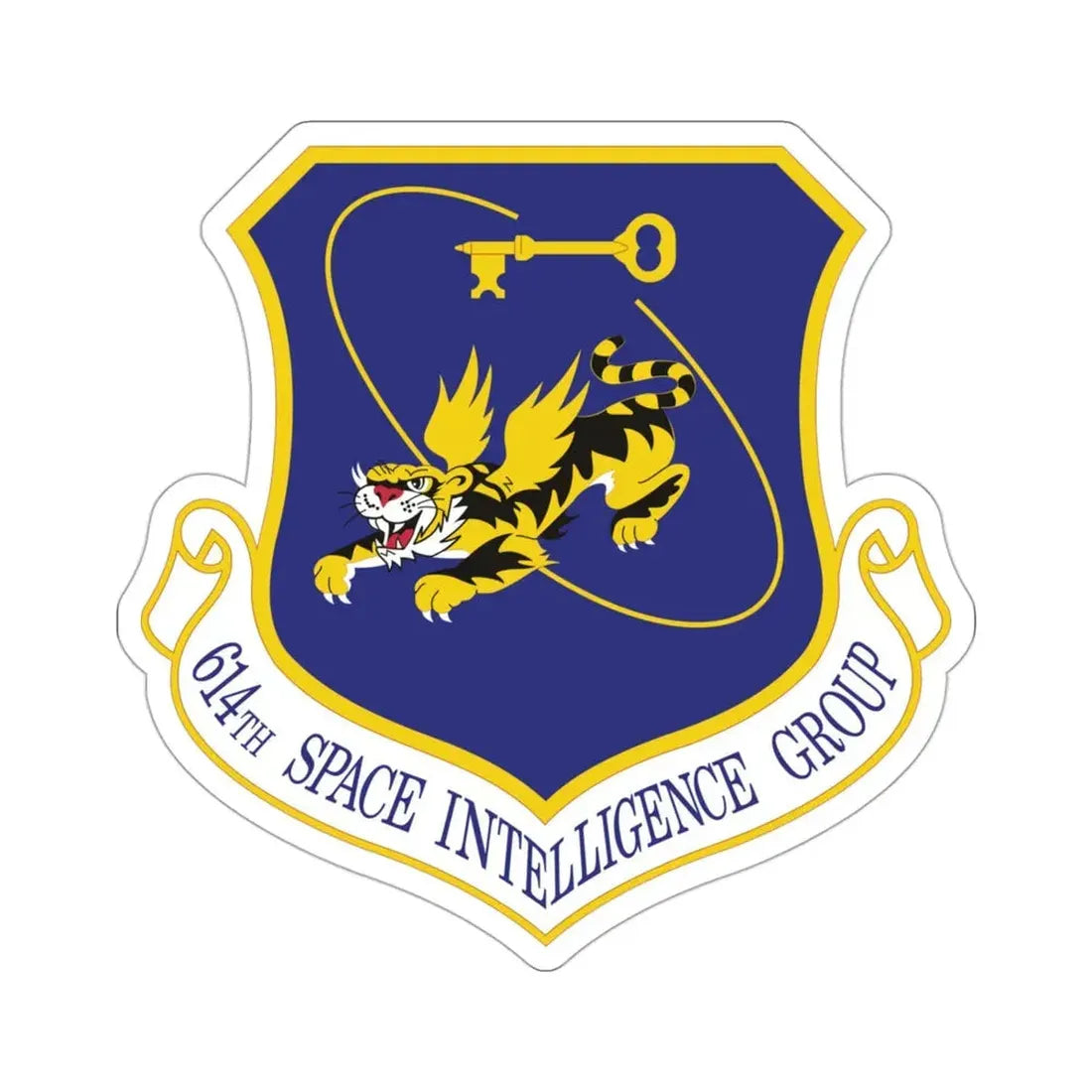 614th Space Intelligence Group (U.S. Air Force) STICKER Vinyl Die-Cut Decal - The Sticker Space