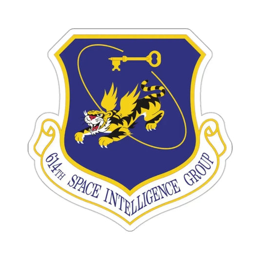 614th Space Intelligence Group (U.S. Air Force) STICKER Vinyl Kiss-Cut Decal 2 Inch White - The Sticker Space