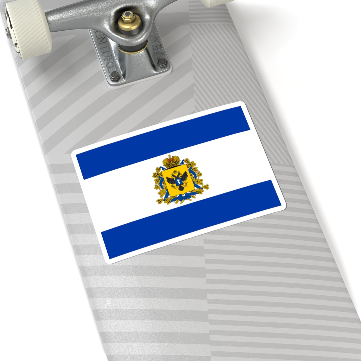 Flag of Kherson Oblast Russia (Russia) STICKER Vinyl Kiss-Cut Decal