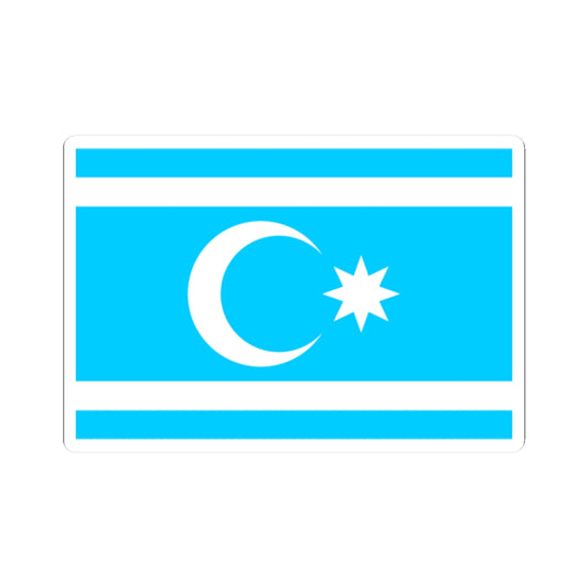 Flag of Iraqi Turkmans (Iraq) STICKER Vinyl Kiss-Cut Decal