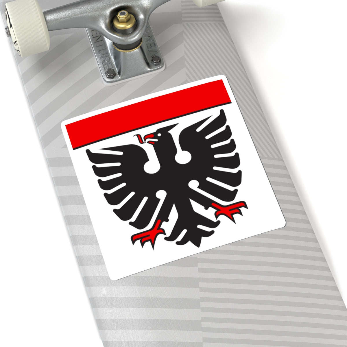 CHE Aarau corporate design Flag (Switzerland) STICKER Vinyl Kiss-Cut Decal