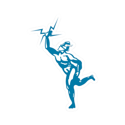 Badge of the Irish Communication and Information Corps (Ireland) (Coat of Arms) STICKER Vinyl Kiss-Cut Decal