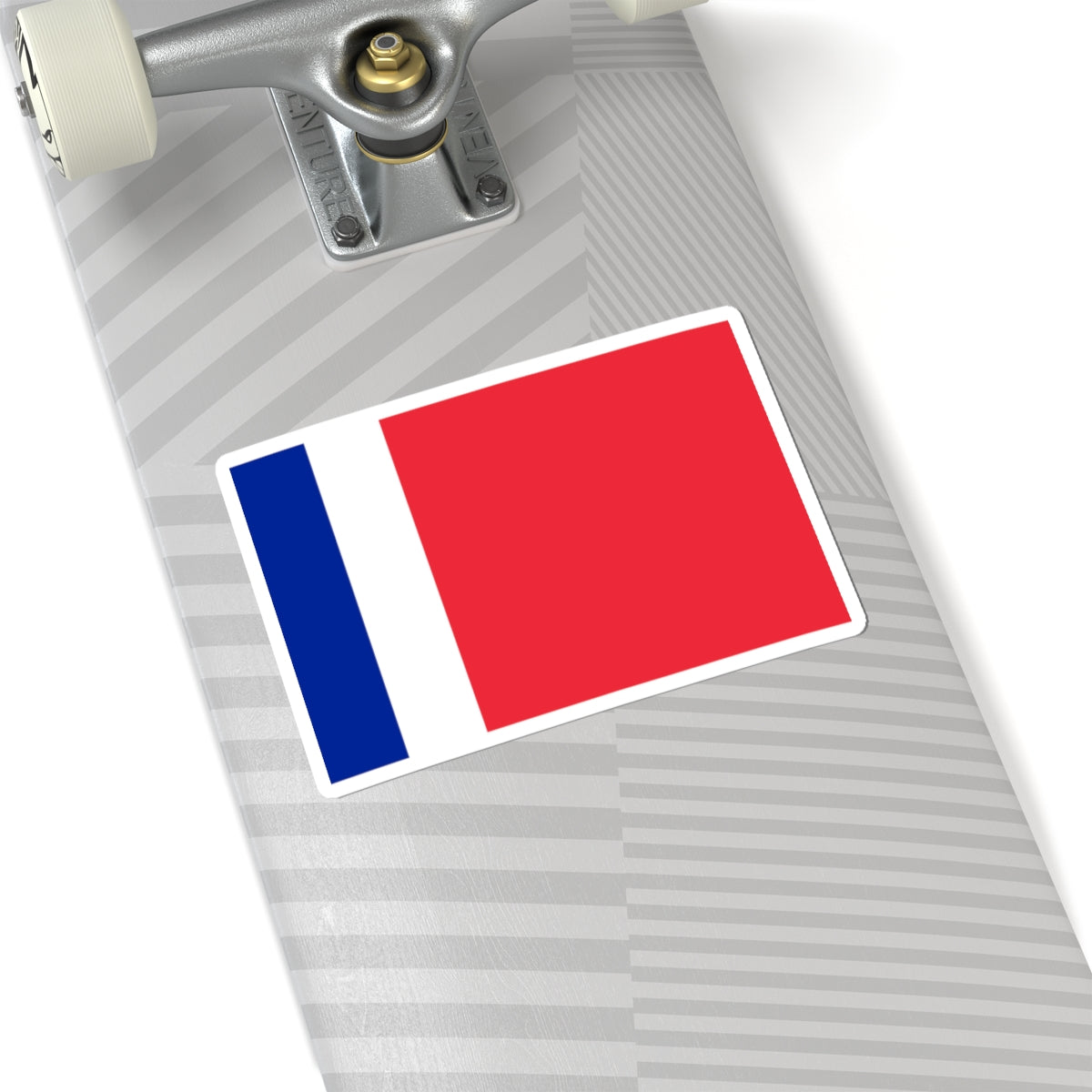 Flag of Communist France (France) STICKER Vinyl Kiss-Cut Decal