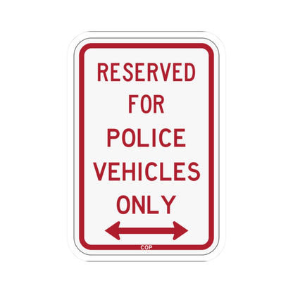 PBOT Road sign P4040D (Oregon) (Road Sign) STICKER Vinyl Kiss-Cut Decal