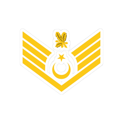 Navy TUR OR 07b (Turkey) (Military Rank) STICKER Vinyl Kiss-Cut Decal