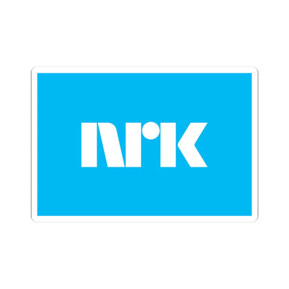Flag of NRK (Norway) STICKER Vinyl Kiss-Cut Decal