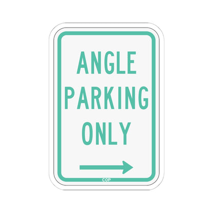 PBOT Road sign P4620R (Oregon) (Road Sign) STICKER Vinyl Kiss-Cut Decal