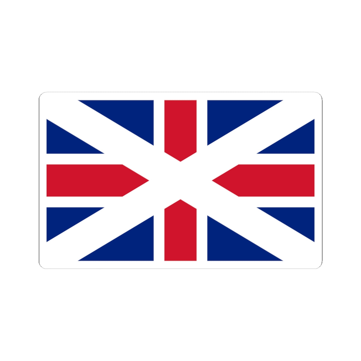 Union Jack 1606 Scotland (United Kingdom) STICKER Vinyl Kiss-Cut Decal
