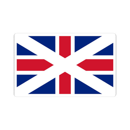Union Jack 1606 Scotland (United Kingdom) STICKER Vinyl Kiss-Cut Decal