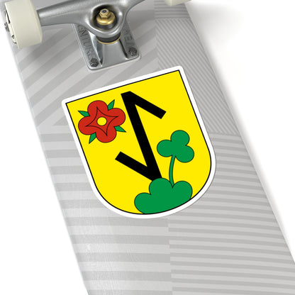 Rohr SO-blazon (Switzerland) (Coat of Arms) STICKER Vinyl Kiss-Cut Decal