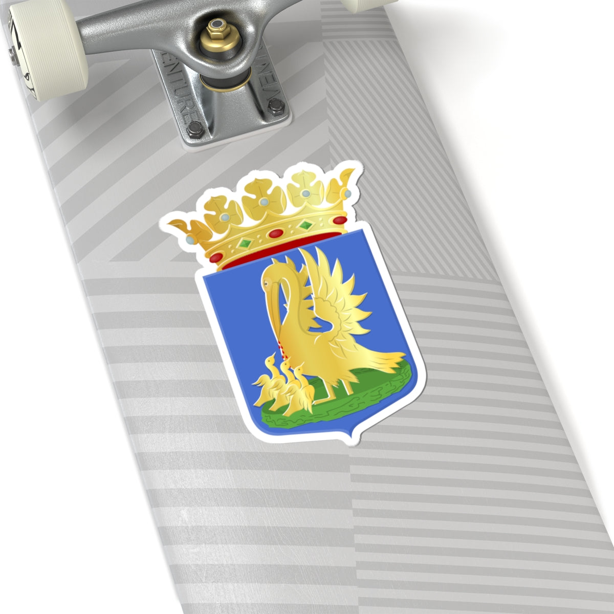 Appingedam wapen (Netherlands) (Coat of Arms) STICKER Vinyl Kiss-Cut Decal