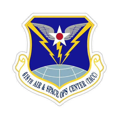 618 Air Operations Center AMC (U.S. Air Force) STICKER Vinyl Die-Cut Decal - The Sticker Space