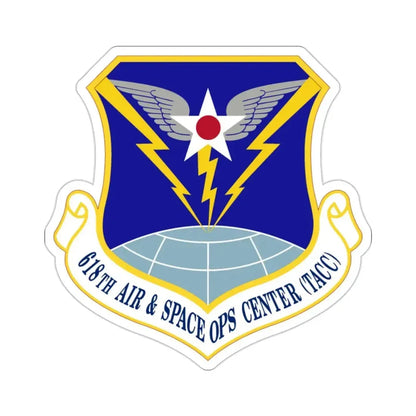 618 Air Operations Center AMC (U.S. Air Force) STICKER Vinyl Die-Cut Decal - The Sticker Space