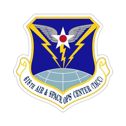 618 Air Operations Center AMC (U.S. Air Force) STICKER Vinyl Die-Cut Decal - The Sticker Space