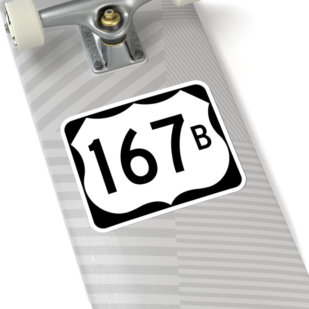 US 167B (Arkansas) (Road Sign) STICKER Vinyl Kiss-Cut Decal