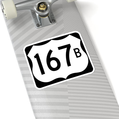 US 167B (Arkansas) (Road Sign) STICKER Vinyl Kiss-Cut Decal