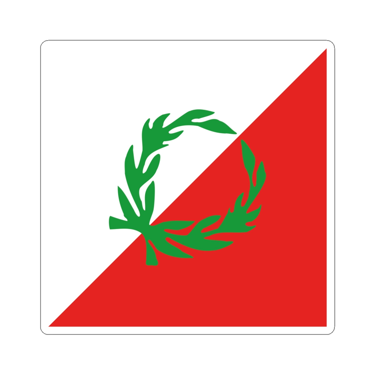 Maanid Emirate Flag (Lebanon) STICKER Vinyl Kiss-Cut Decal