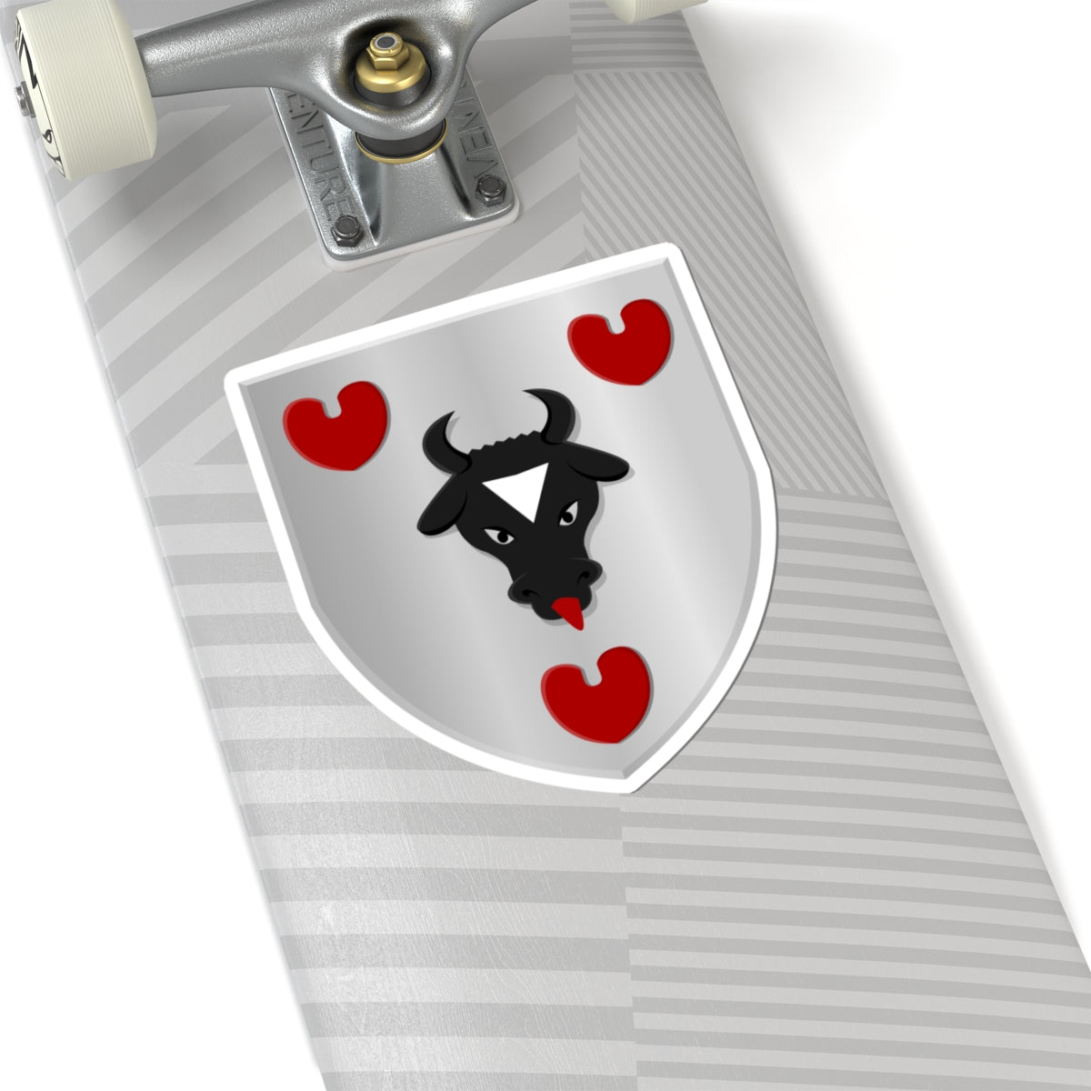 Allingawier wapen (Netherlands) (Coat of Arms) STICKER Vinyl Kiss-Cut Decal