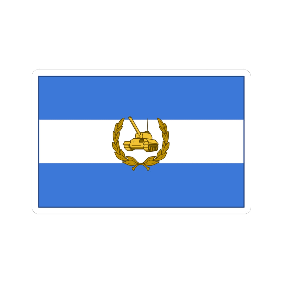 SYR-Armour-DIV-flag (Syria) STICKER Vinyl Kiss-Cut Decal