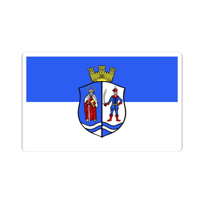 Flag of Bacs-Kiskun County (Hungary) STICKER Vinyl Kiss-Cut Decal