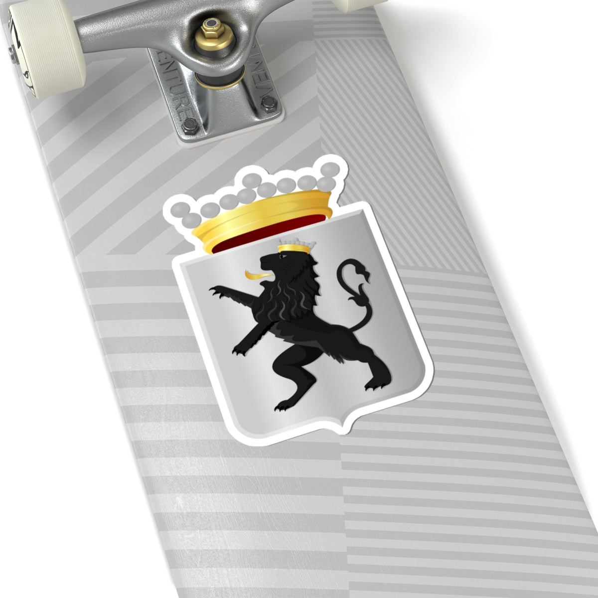 Alkemade wapen (Netherlands) (Coat of Arms) STICKER Vinyl Kiss-Cut Decal