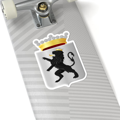 Alkemade wapen (Netherlands) (Coat of Arms) STICKER Vinyl Kiss-Cut Decal