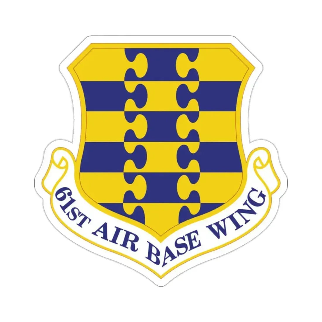 61st Air Base Wing (U.S. Air Force) STICKER Vinyl Die-Cut Decal 2 Inch - The Sticker Space