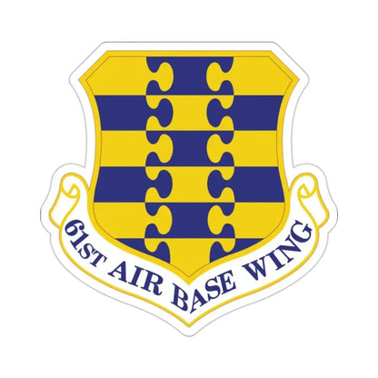 61st Air Base Wing (U.S. Air Force) STICKER Vinyl Die-Cut Decal 2 Inch - The Sticker Space