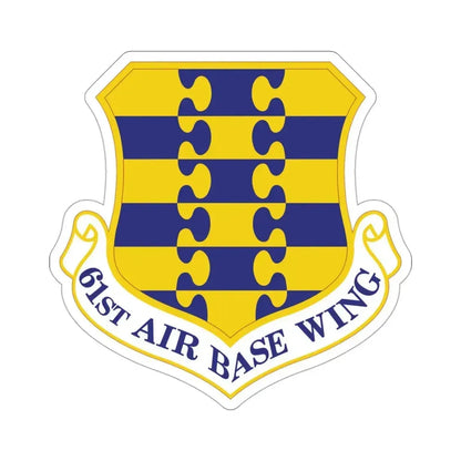 61st Air Base Wing (U.S. Air Force) STICKER Vinyl Die-Cut Decal 3 Inch - The Sticker Space