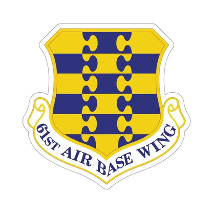 61st Air Base Wing (U.S. Air Force) STICKER Vinyl Die-Cut Decal 4 Inch - The Sticker Space