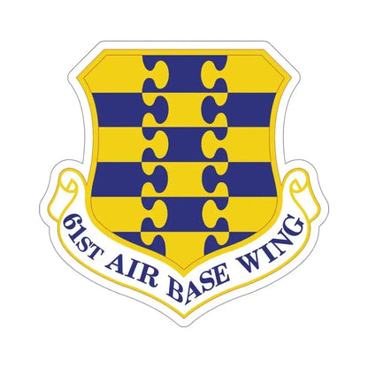 61st Air Base Wing (U.S. Air Force) STICKER Vinyl Die-Cut Decal 5 Inch - The Sticker Space