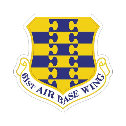 61st Air Base Wing (U.S. Air Force) STICKER Vinyl Die-Cut Decal - The Sticker Space