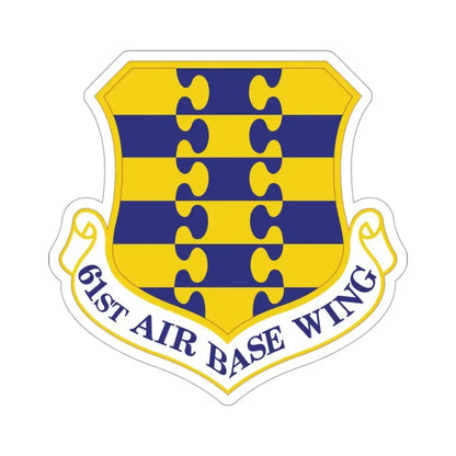 61st Air Base Wing (U.S. Air Force) STICKER Vinyl Die-Cut Decal - The Sticker Space