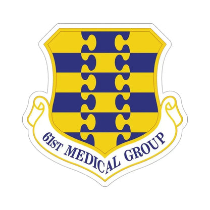61st Medical Group (U.S. Air Force) STICKER Vinyl Die-Cut Decal 3 Inch - The Sticker Space