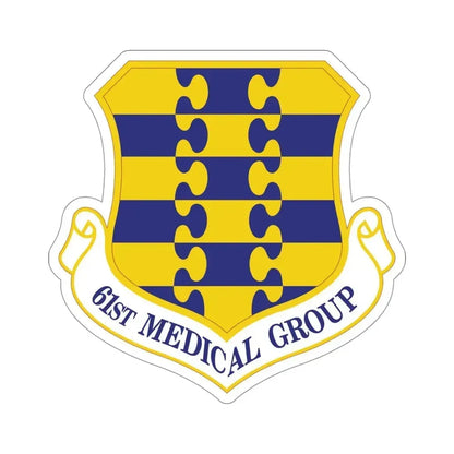 61st Medical Group (U.S. Air Force) STICKER Vinyl Die-Cut Decal 4 Inch - The Sticker Space
