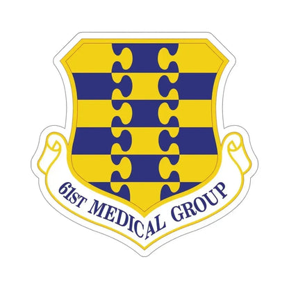 61st Medical Group (U.S. Air Force) STICKER Vinyl Die-Cut Decal 5 Inch - The Sticker Space