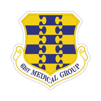 61st Medical Group (U.S. Air Force) STICKER Vinyl Die-Cut Decal 6 Inch - The Sticker Space