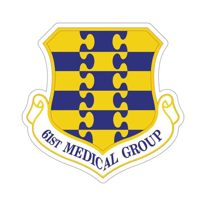 61st Medical Group (U.S. Air Force) STICKER Vinyl Die-Cut Decal - The Sticker Space
