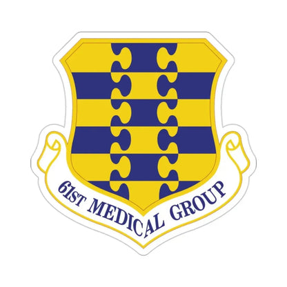 61st Medical Group (U.S. Air Force) STICKER Vinyl Die-Cut Decal - The Sticker Space