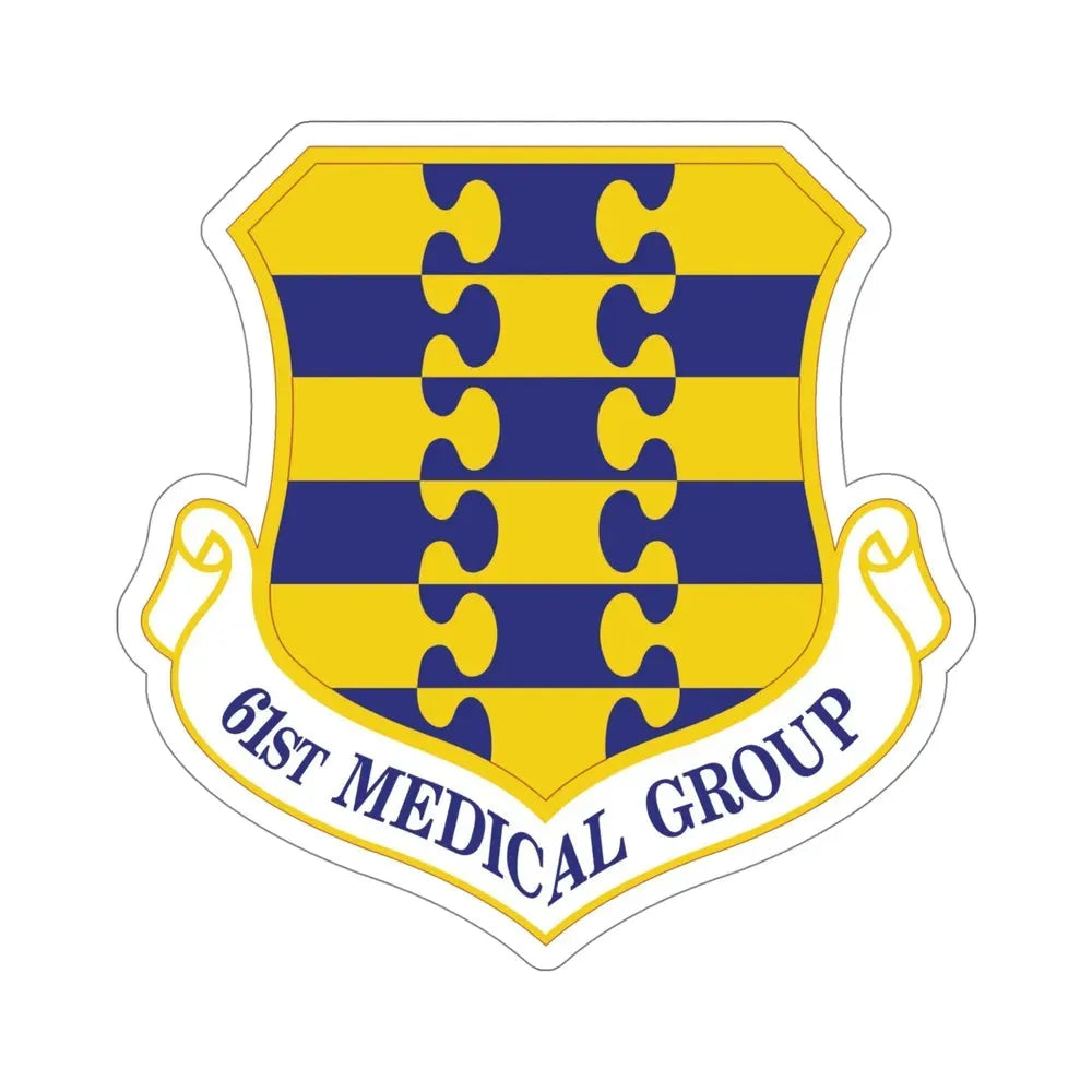 61st Medical Group (U.S. Air Force) STICKER Vinyl Die-Cut Decal - The Sticker Space