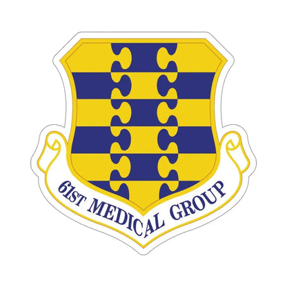61st Medical Group (U.S. Air Force) STICKER Vinyl Die-Cut Decal - The Sticker Space