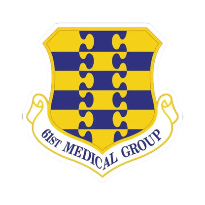 61st Medical Group (U.S. Air Force) STICKER Vinyl Kiss-Cut Decal - The Sticker Space