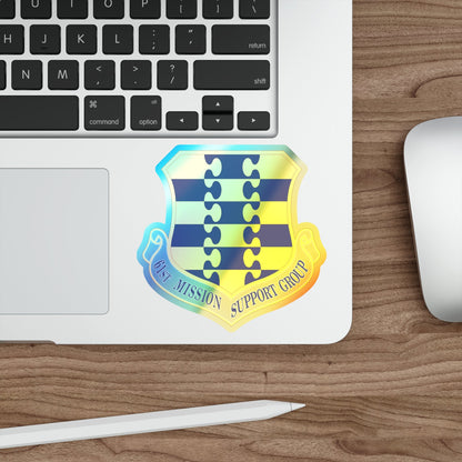 61st Mission Support Group (U.S. Air Force) Holographic STICKER Die-Cut Vinyl Decal-The Sticker Space